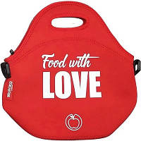 Оригінал! Термосумка Bergner Food with love 30х30х17 см червона (BGEU-2963-6) - Вища Якість!