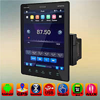 Автомагнитола 9.5" 2din GPS Wi-Fi Android 10.0.Bluetooth Tesla Style Pi-908