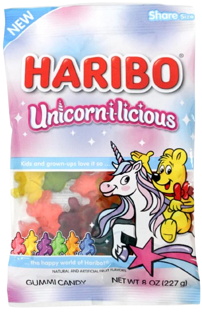 Желейні цукерки Haribo Unicorn-i-licious Gummi Candy 227г, фото 1