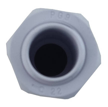 Сальник PG9 d4-8мм IP68 білий "PP" Ny95505333, фото 2
