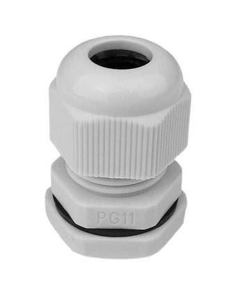 Сальник PG11 d5-10мм IP68 білий "PP" Ny95505334, фото 1