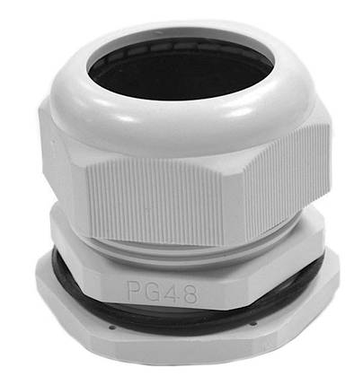 Сальник PG48 d37-44мм IP68 білий "PP" Ny95505343, фото 1