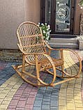 Крісло-качалка плетена з лози . Арт:9999, фото 4