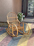 Крісло-качалка плетена з лози . Арт:9999, фото 2