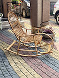 Крісло-качалка плетена з лози . Арт:9999, фото 7