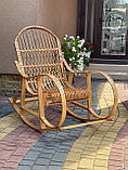 Крісло-качалка плетена з лози . Арт:9999, фото 3