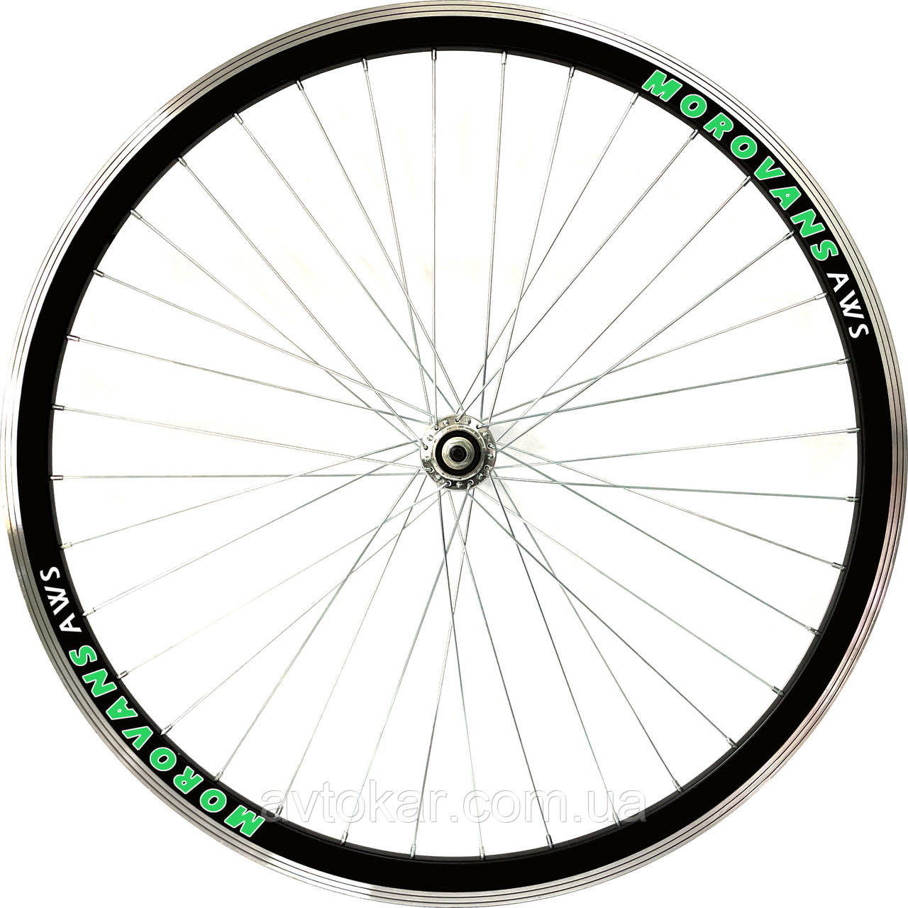 Колесо переднє в зборі MOROVANS 26" 36Н V-brake MTB ORG, фото 1