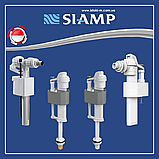 Впускний клапан для зливного бачка SIAMP Compact 95L-3/8M, боковий 3/8'' латунний, фото 10