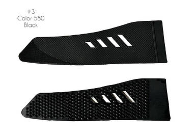 Застібки-липучки на манжети "Пати" №3 Чорний