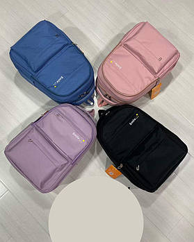 Спортивний рюкзак шкільний дорожній 47*31 см на блискавці з кишенею та пеналом в різних кольорах Inna