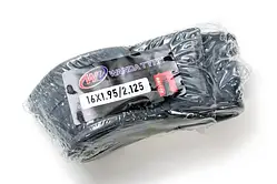 Велосипедна камера Wanda TUB-16-006 Black 16x1.95/2.125