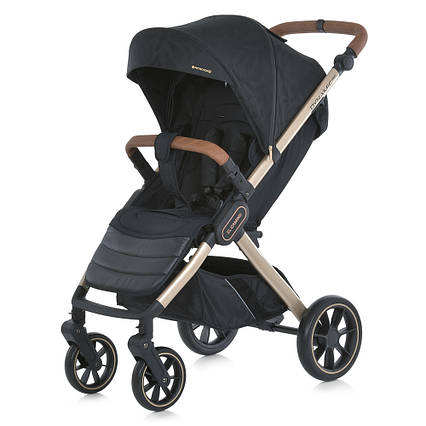 Коляска дитяча прогулянкова з регульованою ручкою до 22 кг ME 1053G-2 DYNAMIC PRO Special Black