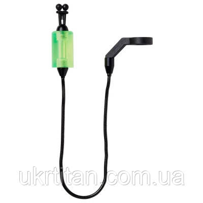 Оригінал! Індикатор клювання Brain fishing K1 Midi Hanger Chain Kit 1pcs Green 25x15mm - 20cm Chain (1846.19.56) - Вища Якість!