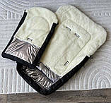 Зимовий теплий конверт-чохол на овчині в коляску чохол в люльку конверт на санки, фото 5