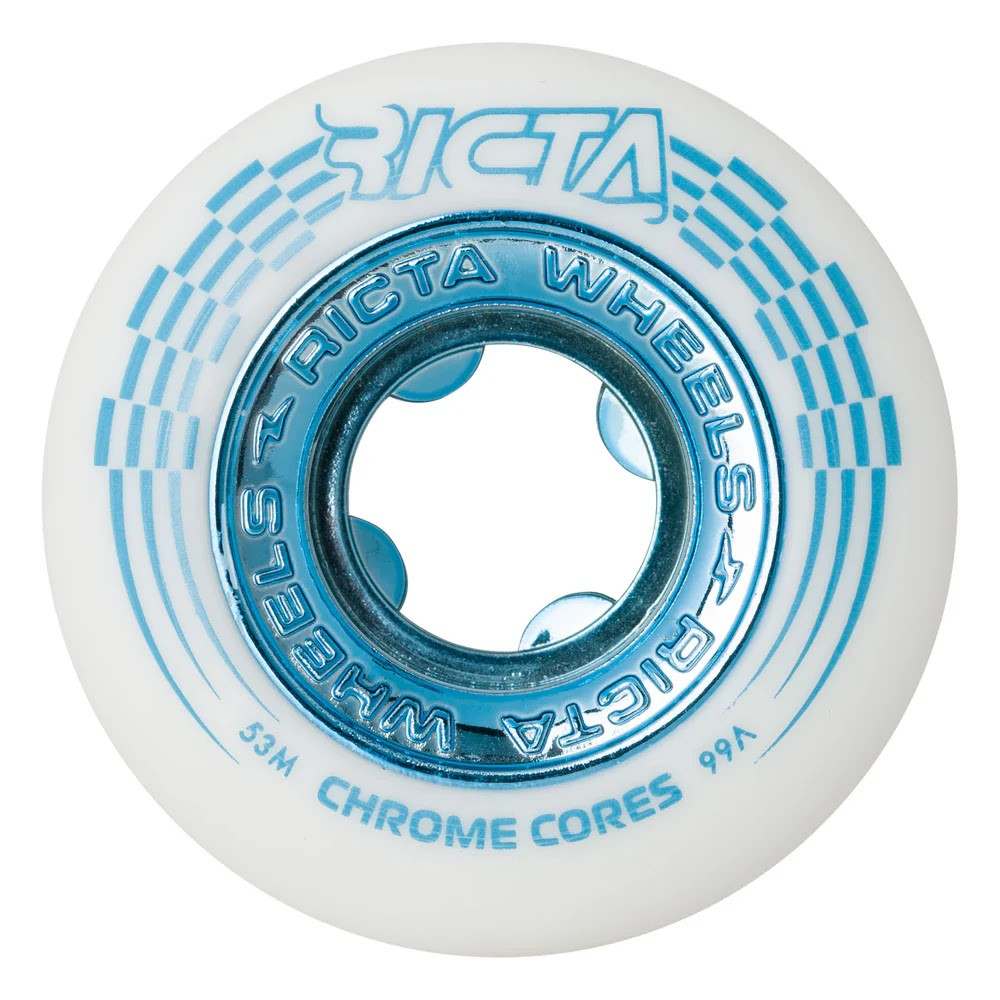 Колеса для скейтборда Ricta 53mm Chrome Core Teal 99A