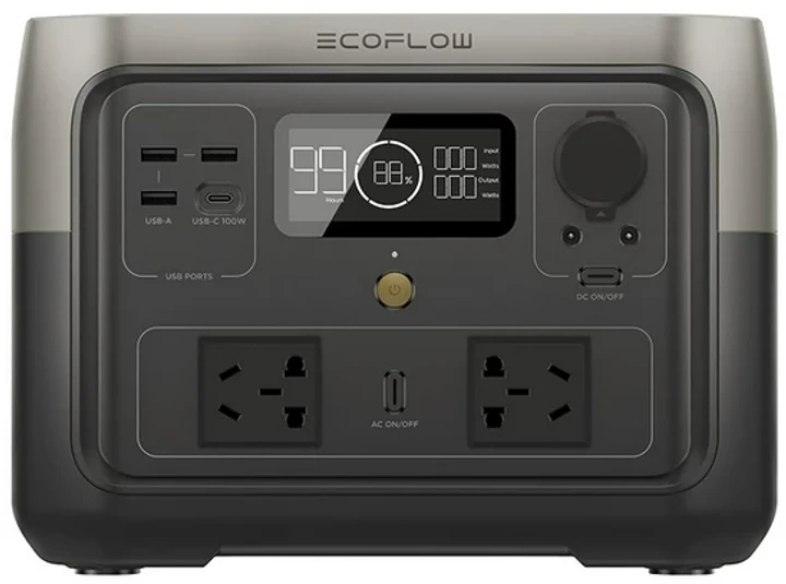 Зарядна станція EcoFlow RIVER 2 Max + Перехідники в подарунок, фото 1
