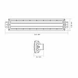 LED світильник висотний лінійний VIDEX HB022 100W 5000K 220V, фото 11