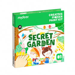 Набір для творчого малювання пальчиками Таємничий сад Mideer toys