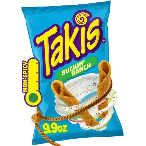 Чипси Takis Buckin' Ranch Rolled Tortilla Chips 92 г.