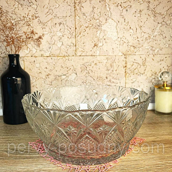Салатниця-фруктовниця 23 см Crystalite BB-2350