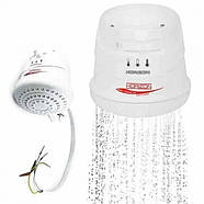 Компактний проточний водонагрівач для душу Horizon ST-05 5400W Душовий мінібойлер, фото 3