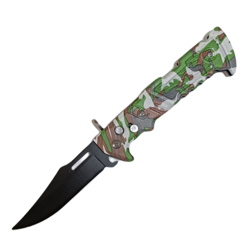 Викидний ніж Colunbir 1760 з кліпсою 20.5см Green (7_00935)