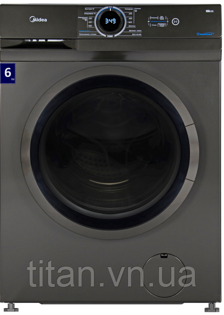 Пральна машина MIDEA MF100W60/ T-UA (графіт)