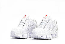 Кросівки Nike Shox TL White | Стиль та підтримка стопи для бігу та прогулянок, фото 6
