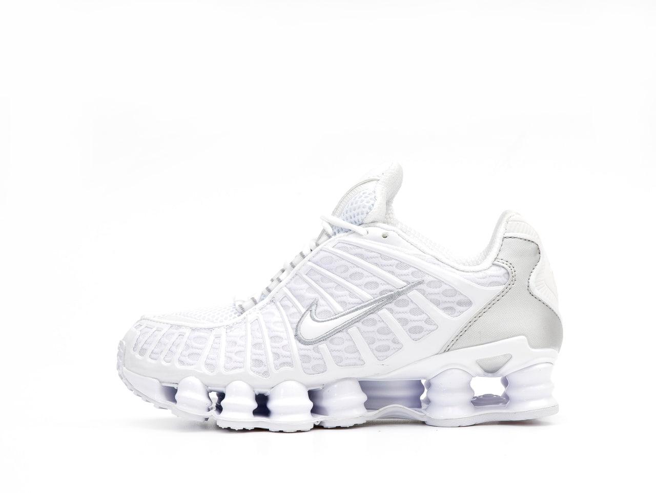 Кросівки Nike Shox TL White | Стиль та підтримка стопи для бігу та прогулянок