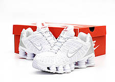 Кросівки Nike Shox TL White | Стиль та підтримка стопи для бігу та прогулянок, фото 4