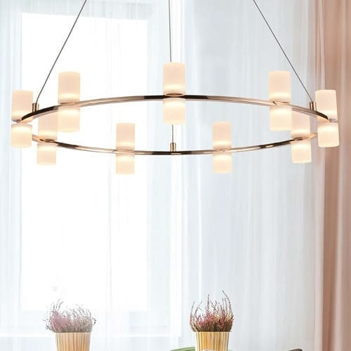 Сучасна підвісна люстра з мініатюрними плафонами | Line F | Арт. MD8810, фото 1