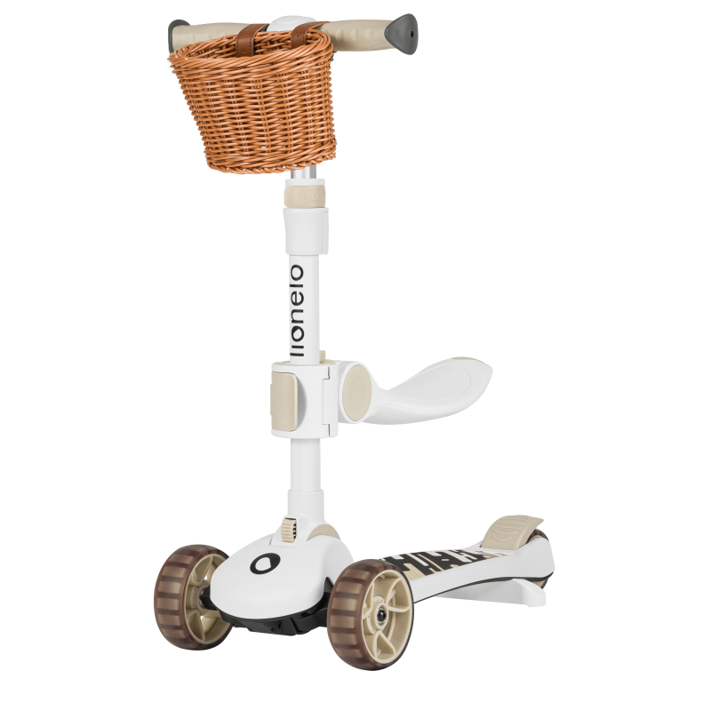 Дитячий самокат Lionelo FRANKY BEIGE, фото 1
