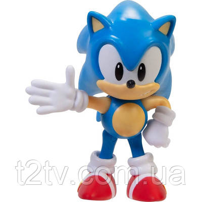 Фігурка Sonic the Hedgehog з артикуляцією - Класичний Сонік 6 см (40687i-RF1)