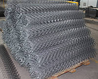 Сетка рабица металическая, сетка плетенная 55х55х1,8 мм , высота 1,2 м купить цена доставка