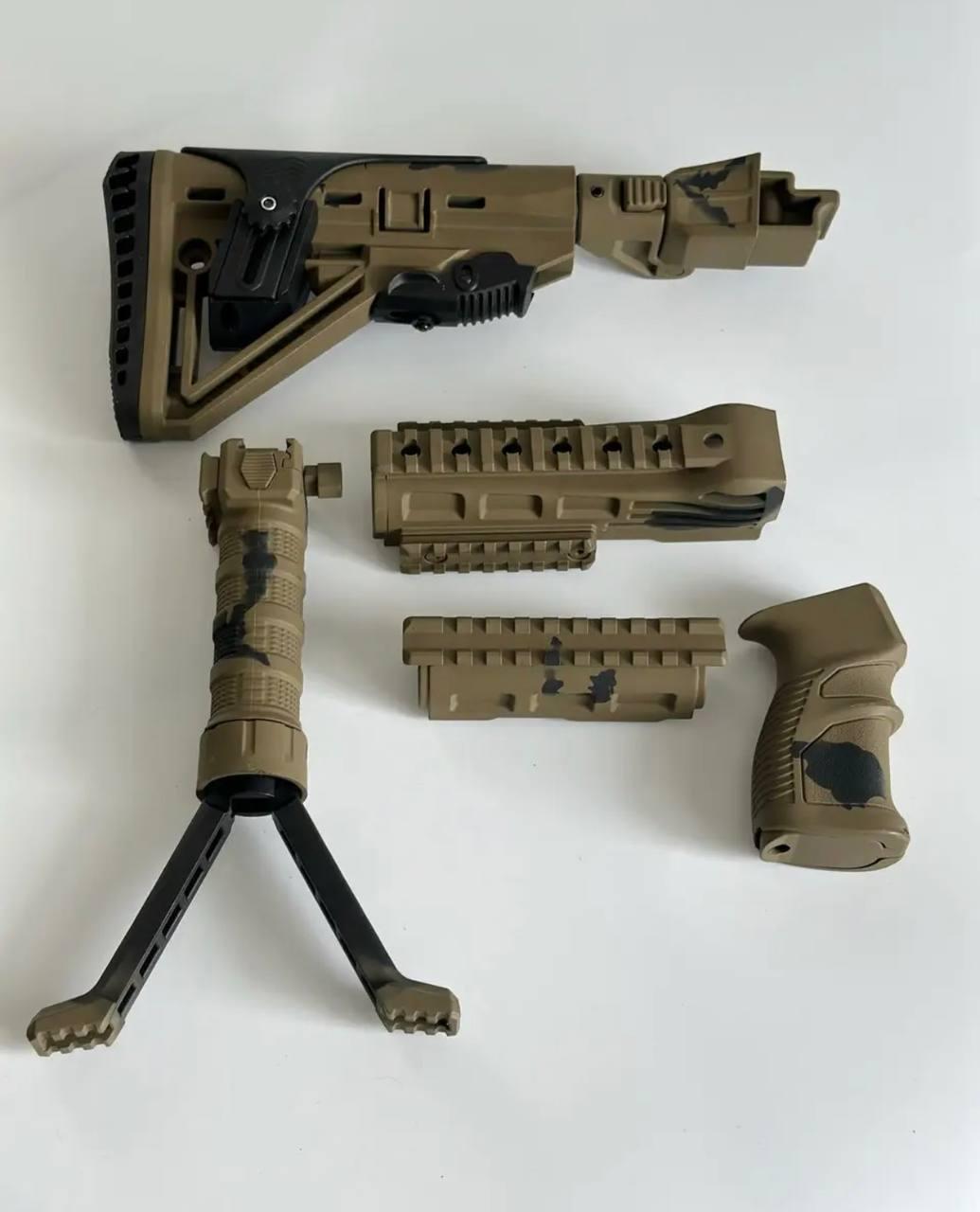 Тюнінг , обвіс для АК-47, АК-74, АКМ Койот -мультикам, фото 1