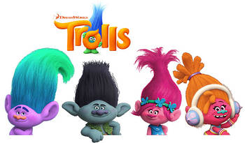 Іграшки з м/ф Trolls