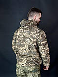 Куртка мембранна Aviator ММ-14 піксель тонка ветровка-штурмовка з водовідштовхувальним ефектом ТМ, фото 5