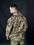 Куртка мембранна Aviator ММ-14 піксель тонка ветровка-штурмовка з водовідштовхувальним ефектом ТМ, фото 6