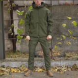 Костюм софтшел Gwild Олива Soft Shell на флісі, фото 2