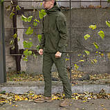 Костюм софтшел Gwild Олива Soft Shell на флісі, фото 3