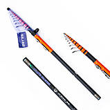 Набір вудилищ для лову на поплавець SOLARIS 5м + Котушка + Чохол + волосінь 3D ТМ, фото 3