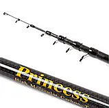 Набір вудилищ для лову на поплавець MIKADO 4.00м Princess + Котушка + Чохол + волосінь 3D 0,20мм 150m ТМ, фото 2