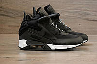 Мужские зимние кроссовки Аир Макс 90 Air Max 90 Winter SneakerBoot чёрный