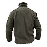 Флісова кофта TACTIC у кольорі олива з шевронами ТМ, фото 5