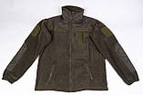 Флісова кофта TACTIC у кольорі олива з шевронами ТМ, фото 7