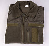 Флісова кофта TACTIC у кольорі олива з шевронами ТМ, фото 9