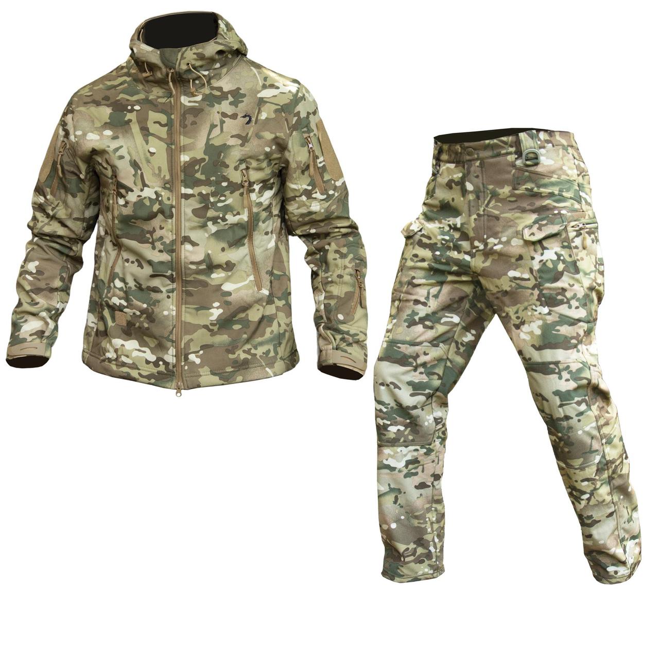 Комплект на флісі Soft Shell Dragon мультикам ТМ, фото 1