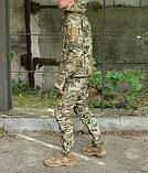 Комплект форми Soft Shell Caiman мультикам куртка та штани G2 з наколінниками ТМ, фото 4