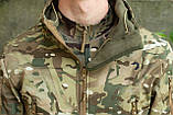 Комплект форми Soft Shell Caiman мультикам куртка та штани G2 з наколінниками ТМ, фото 9
