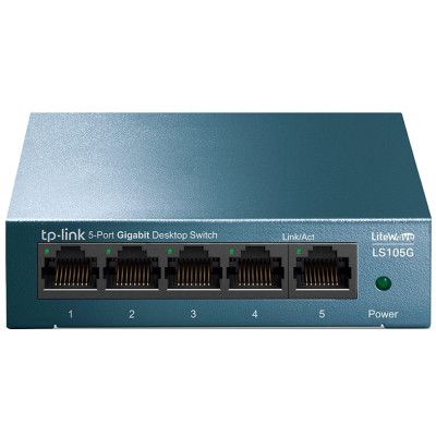 Комутатор мережевий TP-Link LS105G, фото 1